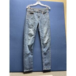 American Eagle Women’s Denim Blue Jeans 90’s Skinny Size 4 Stretch